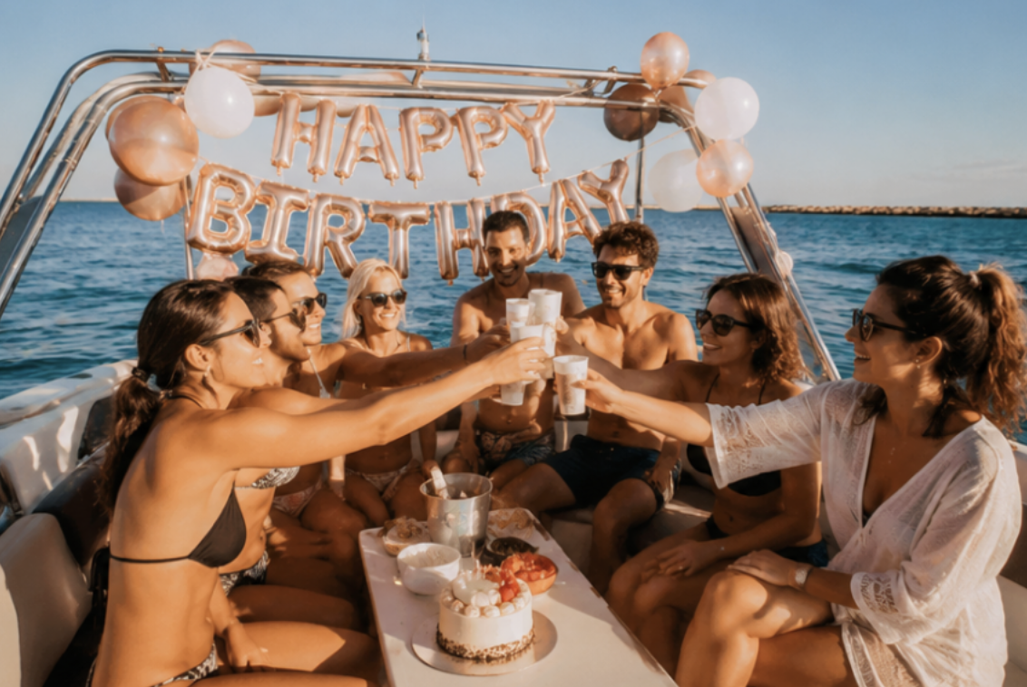 Anniversaire en bateau Location Bateau anniversaire grau du roi