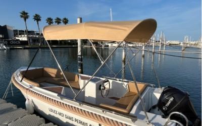Circ u t i demi-jo urnée 4h en bat eau sans permis — Port Camarg u e | Bianco Sport Nautic